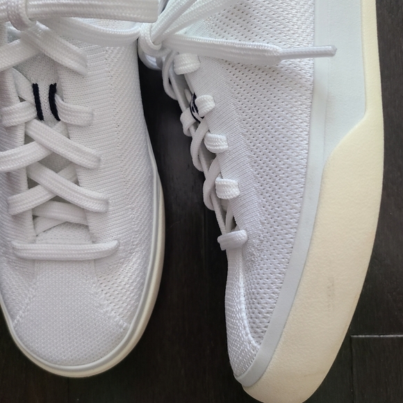 Rothy's White Lace Up Sneaker Women's Size 7.5 - Picture 14 of 16